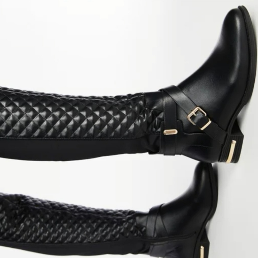 Knee High Black Boots